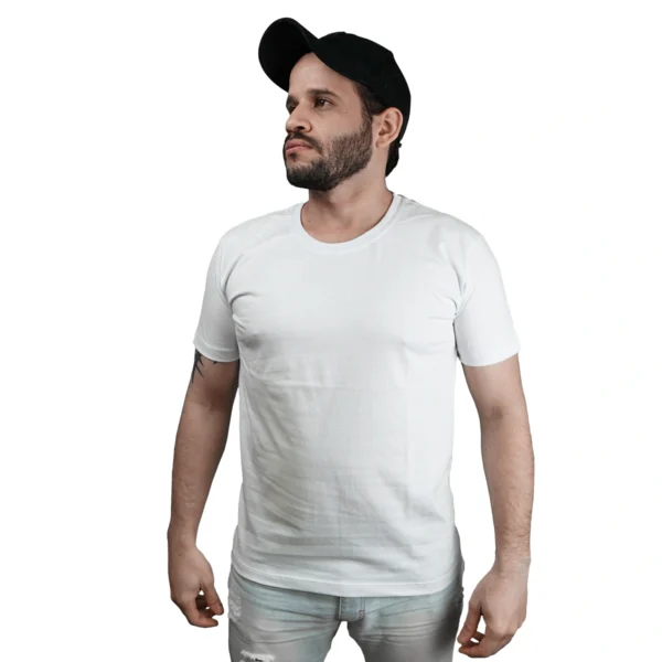 Kit 7 Camisas Masculina Lisa Algodão Premium Abuzze - Imagem 5