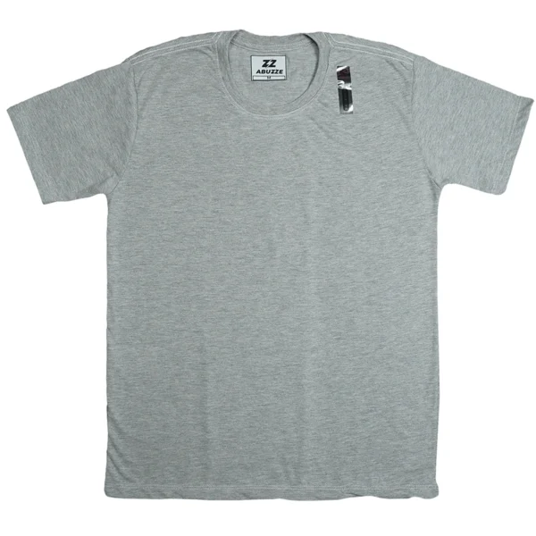 Kit 7 Camisas Masculina Lisa Algodão Premium Abuzze - Imagem 30