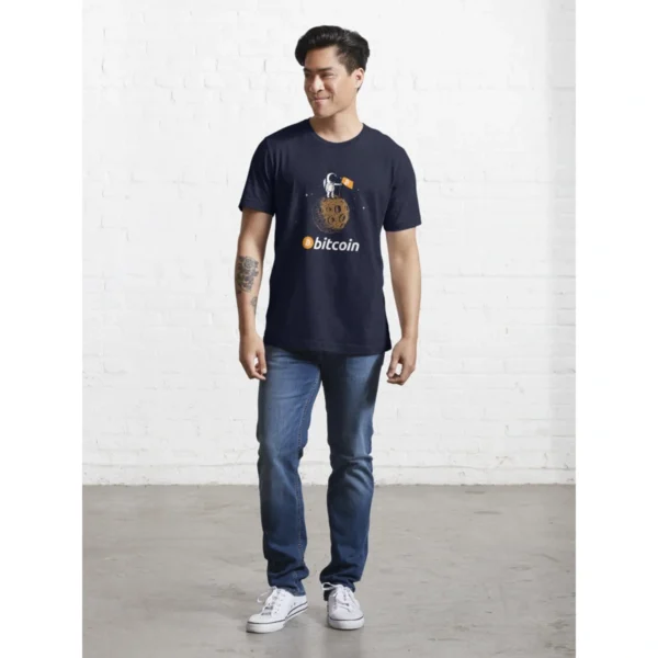 Camisa Bitcoin On The Moon - Imagem 3
