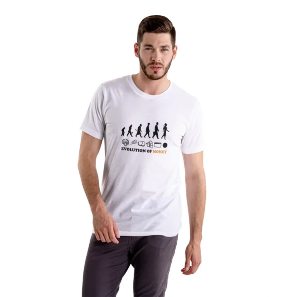 Camisa Bitcoin Evolution Of Money - Imagem 11