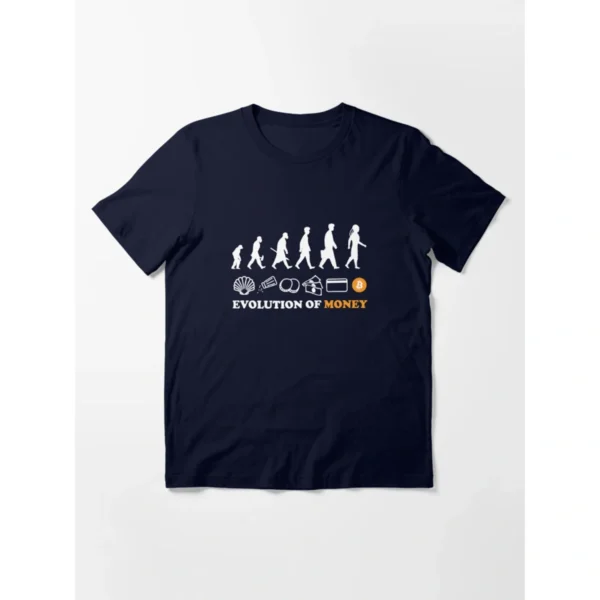 Camisa Bitcoin Evolution Of Money - Imagem 2