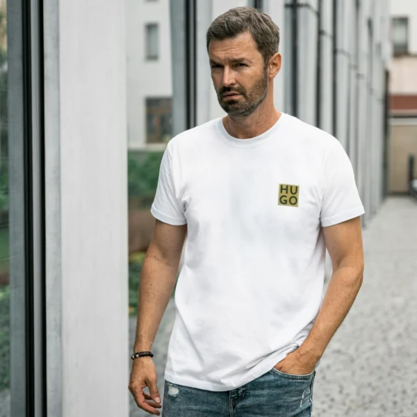 Camisa Masculina Hugo Boss Square - Imagem 9