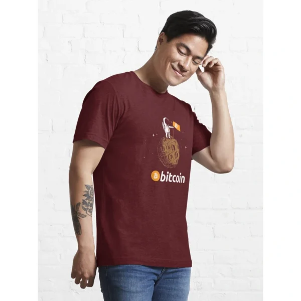 Camisa Bitcoin On The Moon - Imagem 8