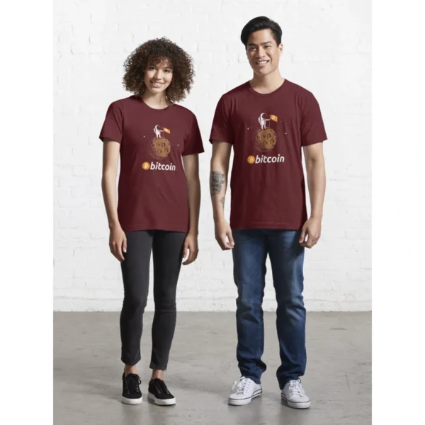 Camisa Bitcoin On The Moon - Imagem 9