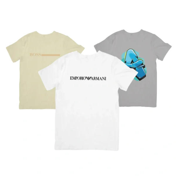 Kit 3 Camisetas Masculina Sortidas - Image 6