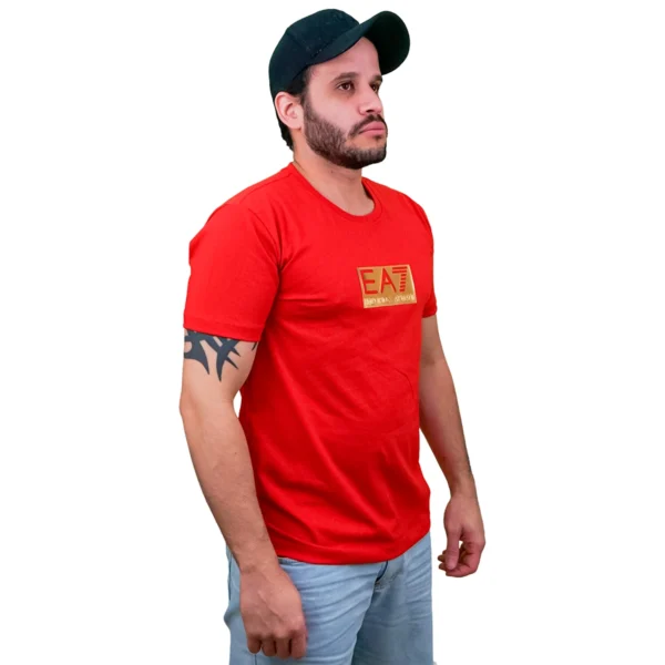 Camiseta Masculina Emporio Armani EA7 Golden Premium - Imagem 23
