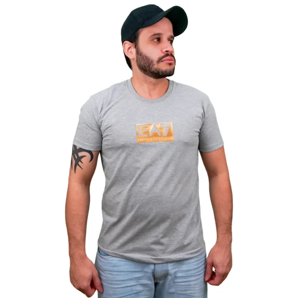 Camiseta Masculina Emporio Armani EA7 Golden Premium - Imagem 18