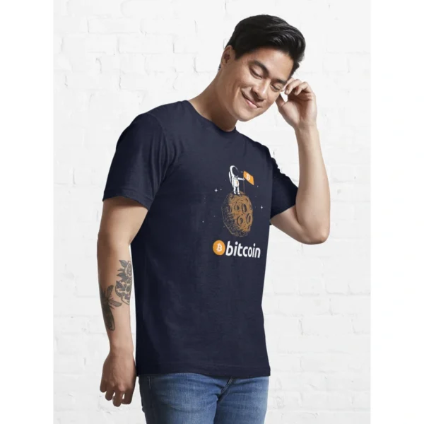 Camisa Bitcoin On The Moon - Imagem 4