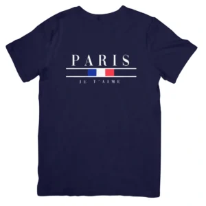 Camisa Paris Je T'aime