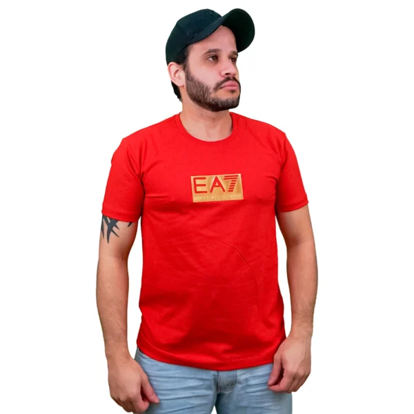 Camiseta Masculina Emporio Armani EA7 Golden Premium - Imagem 22