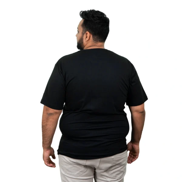 Kit 7 Camisas Plus Size Masculina Lisa Algodão Premium - Imagem 16