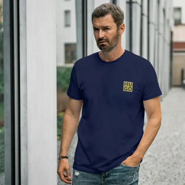Camisa Masculina Hugo Boss Square - Imagem 3