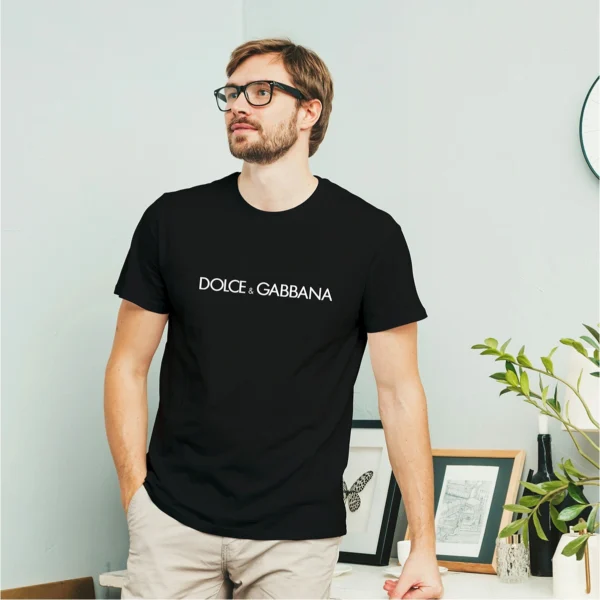 Camisa Dolce & Gabbana Logo Writing