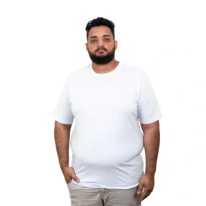 Kit 3 Camisas Plus Size Masculina Lisa Algodão Premium