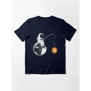 Camisa Bitcoin Astronaut