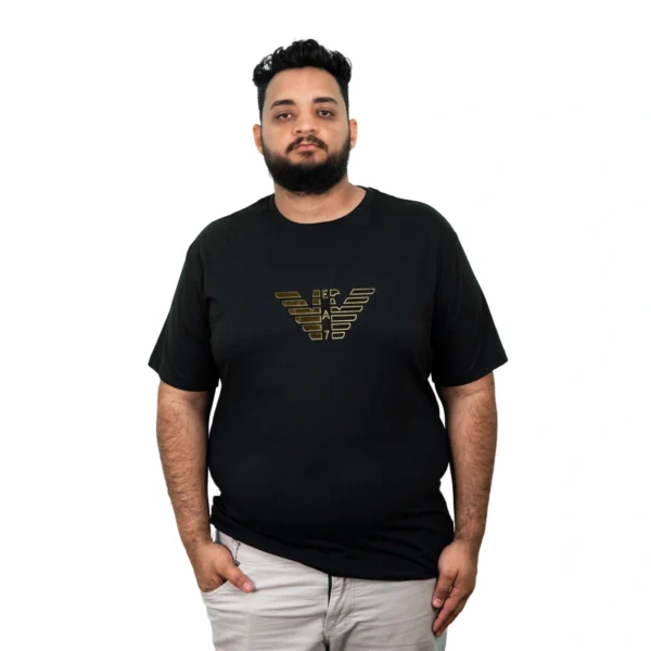 Camiseta Plus Size Emporio Armani EA7 Golden Premium - Imagem 2