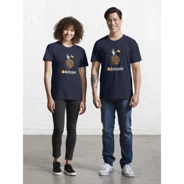 Camisa Bitcoin On The Moon - Imagem 5