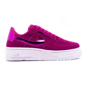 Tênis Feminino Ni Air Force Pixel Camurça