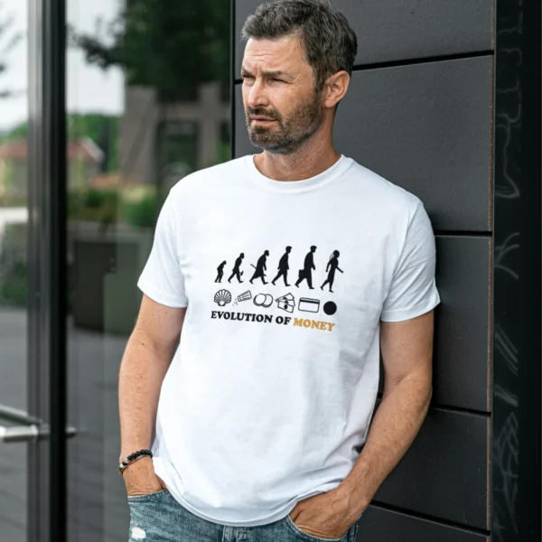 Camisa Bitcoin Evolution Of Money - Imagem 12