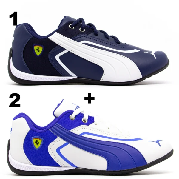 kit 2 Tênis Pu Ferrari - Imagem 3