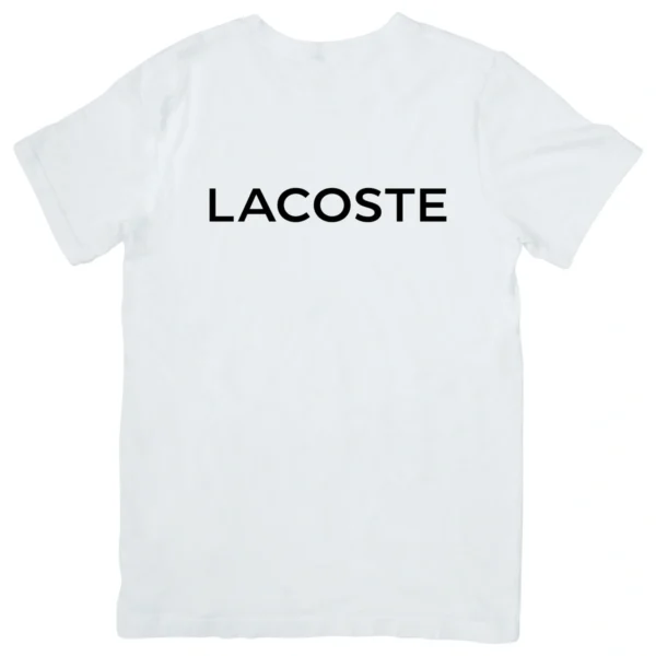 Camisa Lacoste Logo Writing - Imagem 14